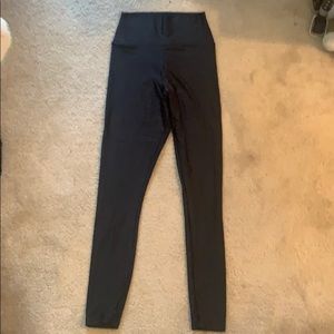 AmericanApparel Nylon/Metallic High Waist Leggings